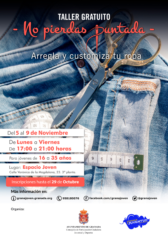 No pierdas Puntada. - Arregla y customiza tu ropa